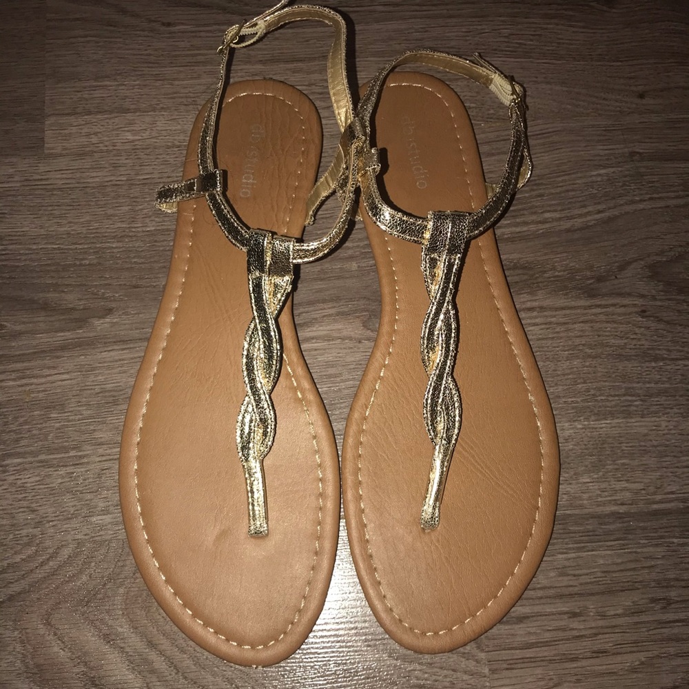 David’s bridal sandals.